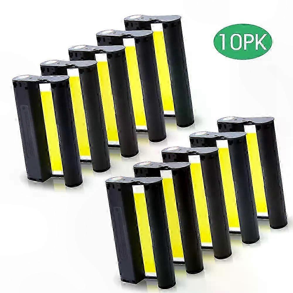 Compatible Ink Cartridge for  SELPHY CP1500/CP1300/CP1200/CP1000/CP910/CP900, Replacement for KP-108IN/KP36IN, 1-10 Pack