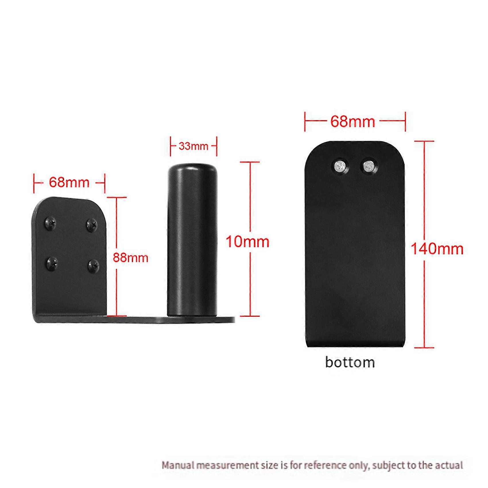 2X Multifunctional Wall Mount Bracket for Bose S1 Pro/S1 Pro+ Speaker Stand Black