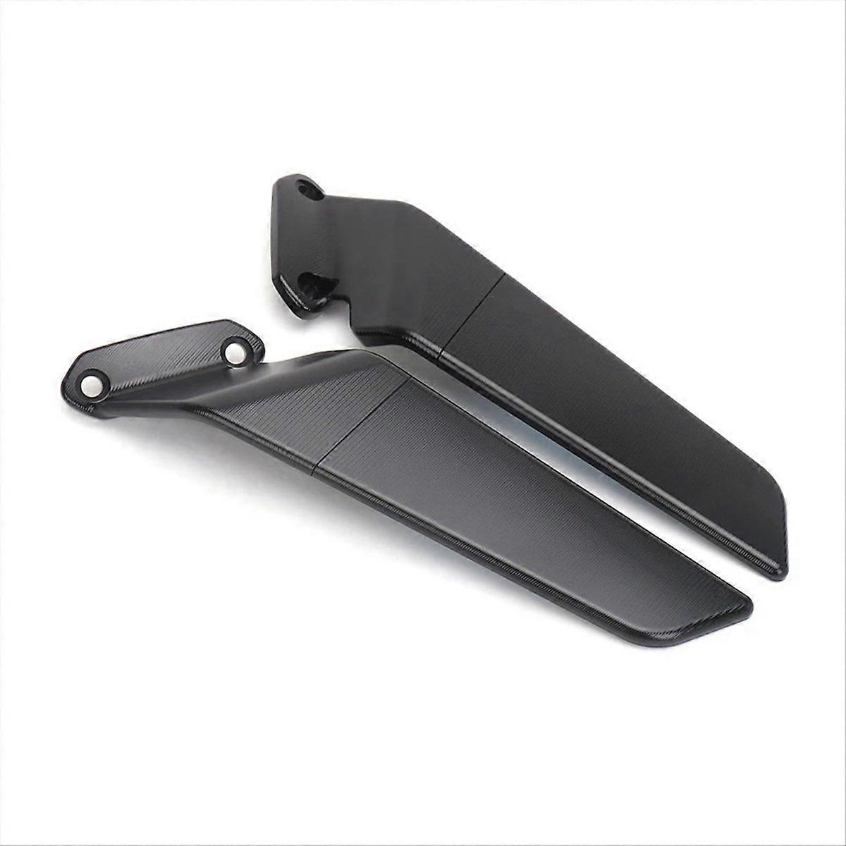 Motorcycle Mirror Blue Anti-glare Rotating Mirror Kit For 