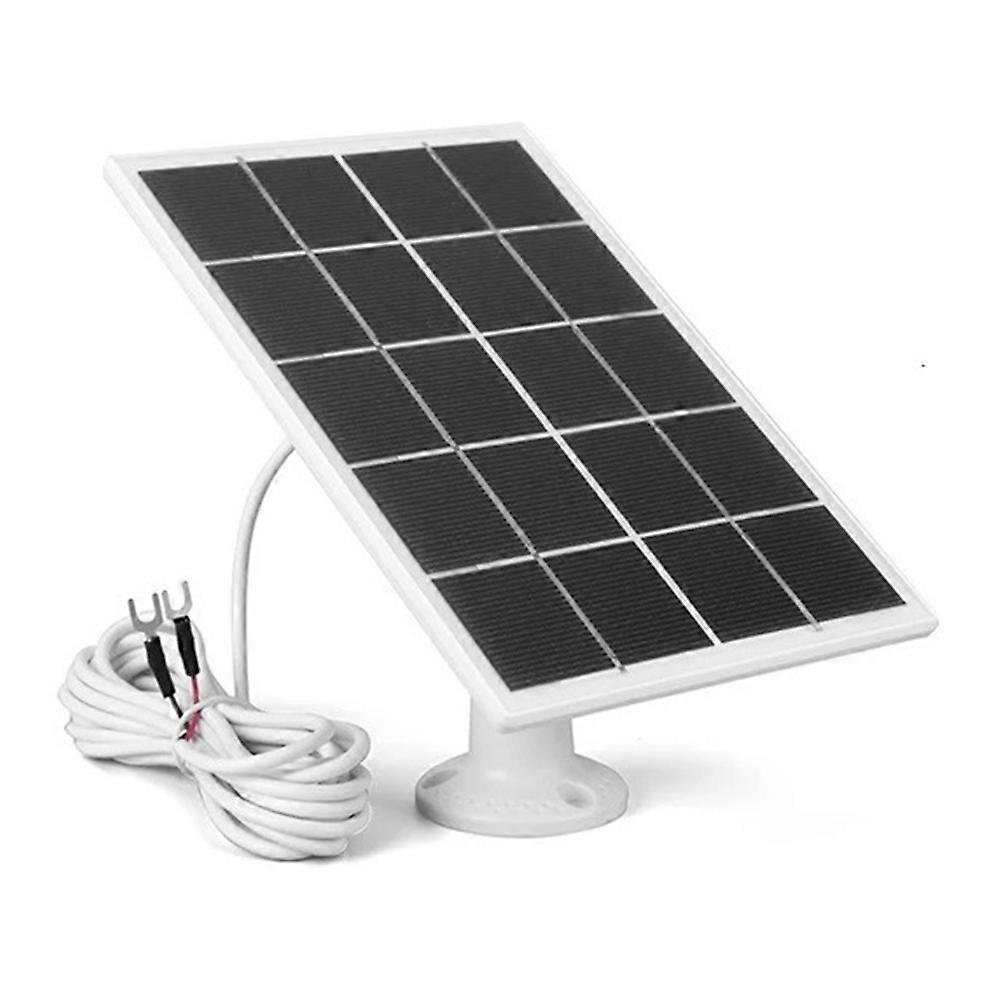 Solární panel SH 3W pro videozvonek Ring 4 3 3 Plus 2, inteligentní nabíječka zvonku - bílá