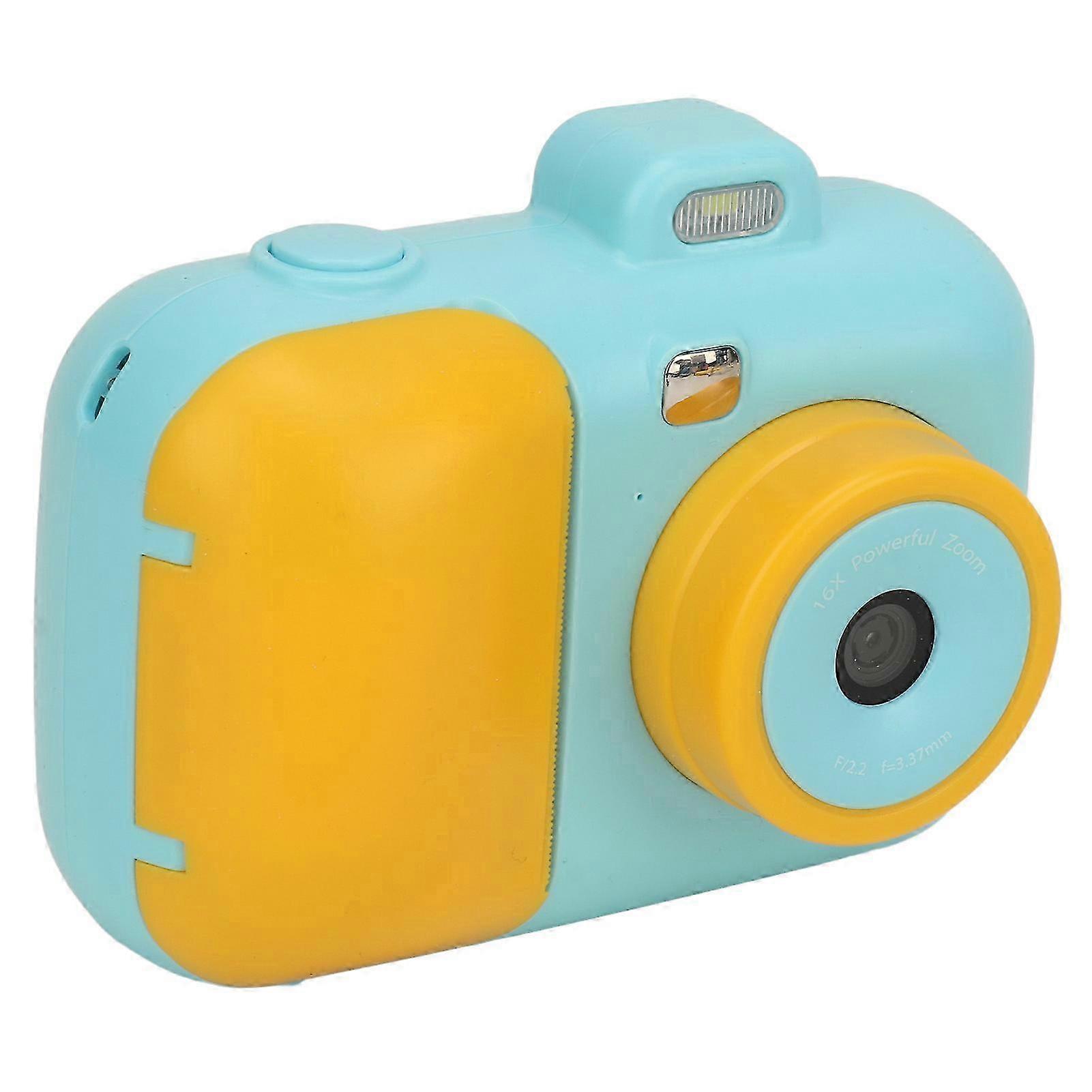 2025 Instant Print Camera 2.7K 42MP 2.4in HD IPS Screen HD Thermal Instant Printing Digital Cameras with Print Paper for Toddler Girls Boys Blue