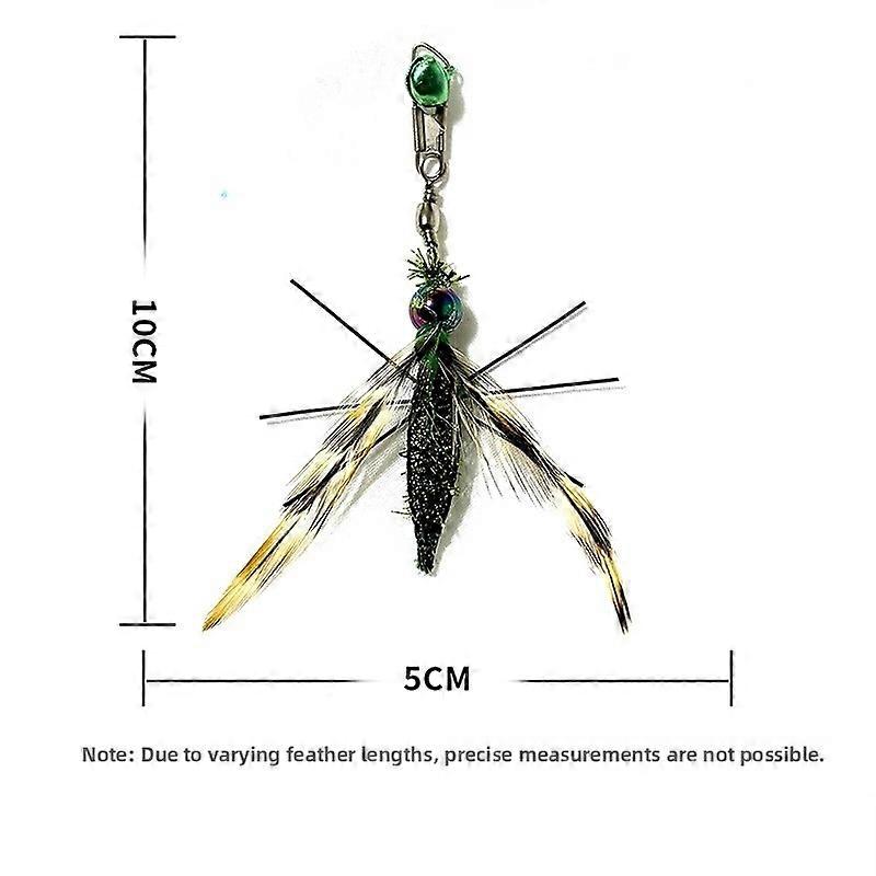 Feather Replacement Head for  Toy Bug Spider  Flng Insect Long Rope  Toy Pet Supplies Interactive Teasing Sti