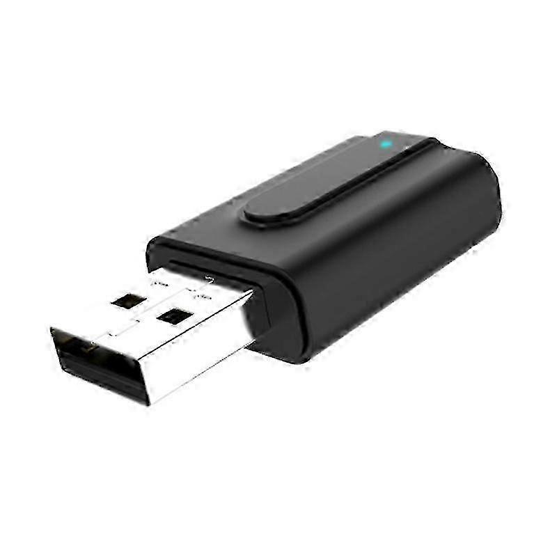Hot BT10 2 In 1 USB Bluetooth 5.0 Transmitter Receiver Speaker Computer Wireless Headphone Adapter