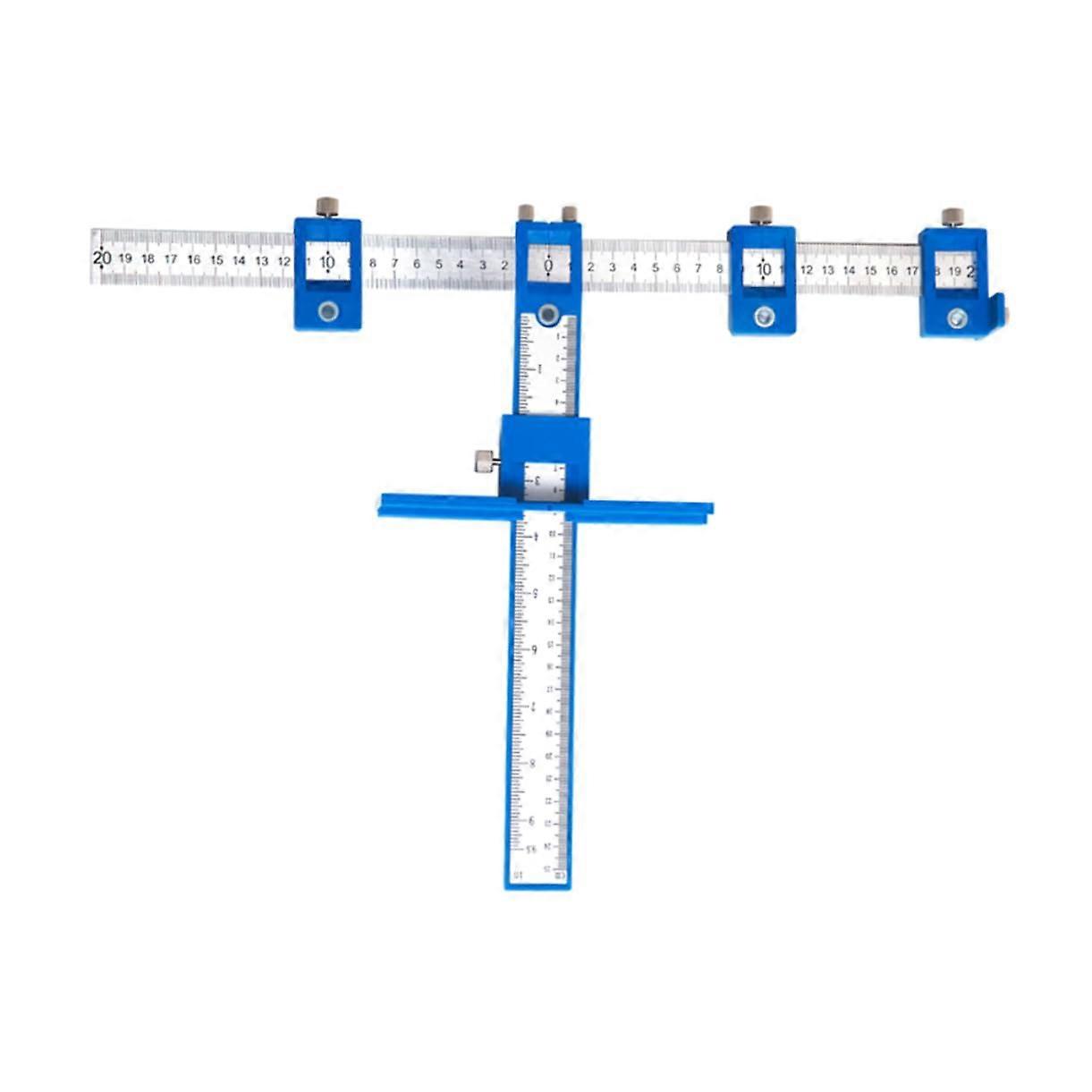 Punching Locator Jig For Cabinet Hardware Installation Woodworking Hand Tool Alignment Drilling Guide