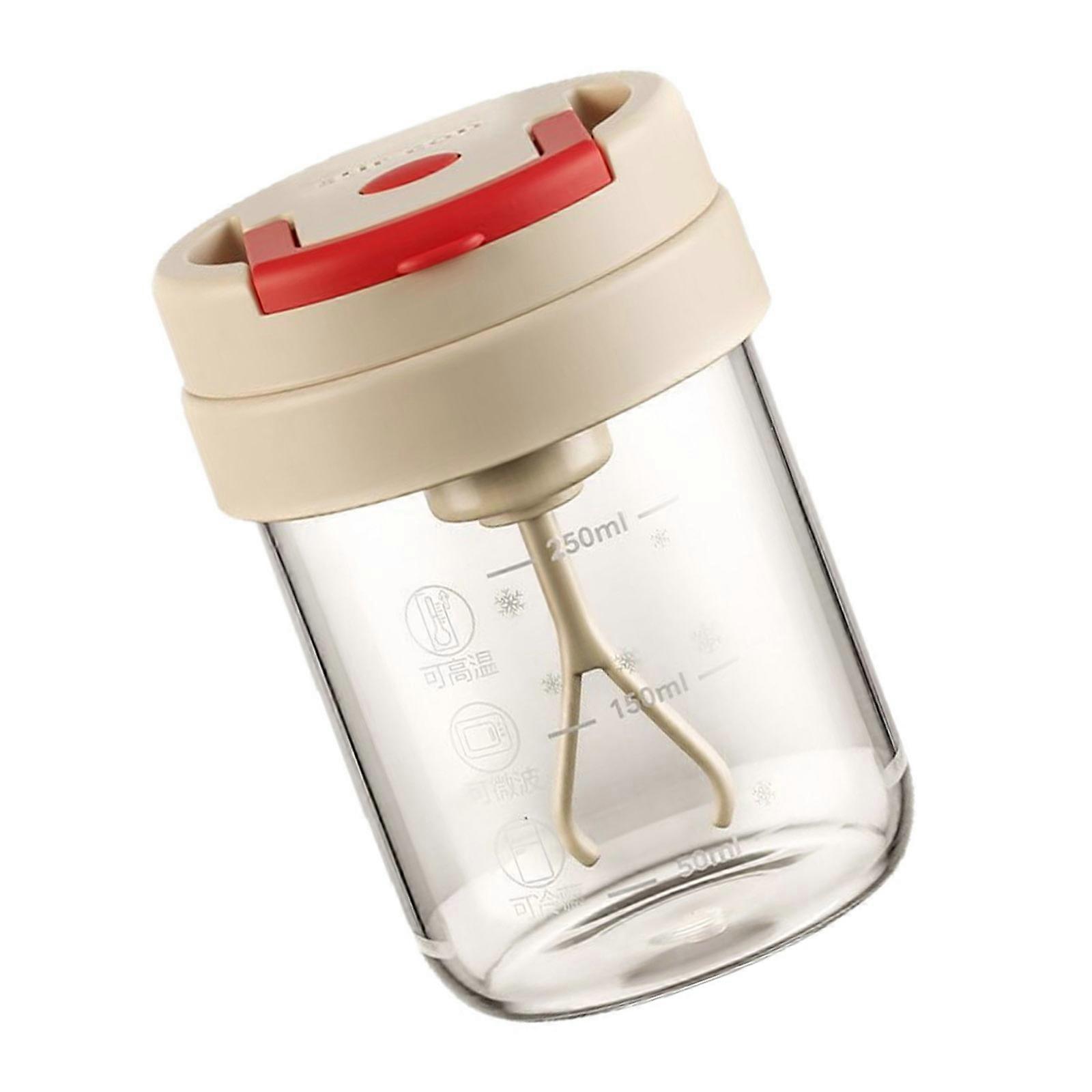 Automatic Electric Blender Cup Battery Powered Stirring Cup High Speed Mixing Mug For Shakes Smoothie Coffee Use  Red