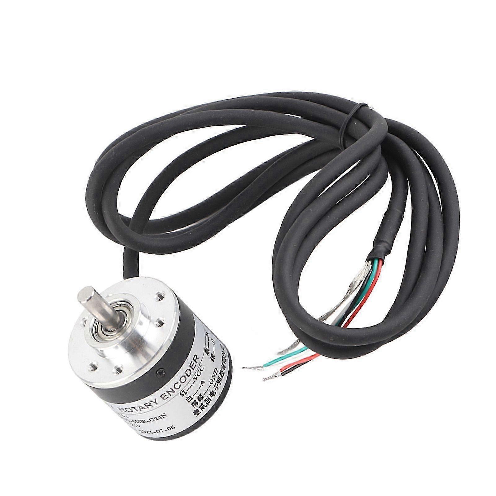 600P/R Magnetoelectric Incremental Rotation Encoder 5V24V AB 2Phases Shaft 6mm