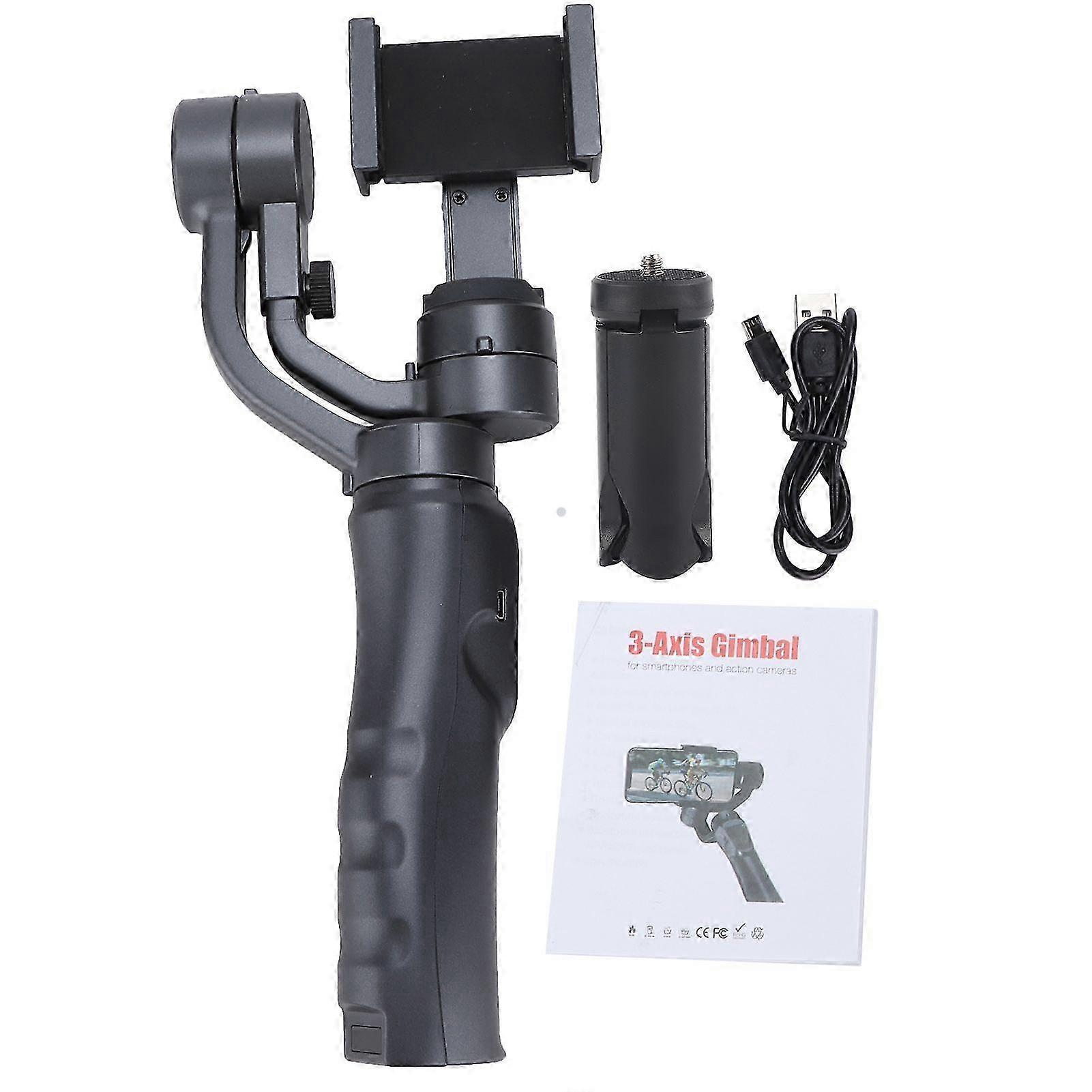 F6 Threeaxis Handheld Gimbal Stabilizer Vlog Live Broadcast Antishake Phone Bracket