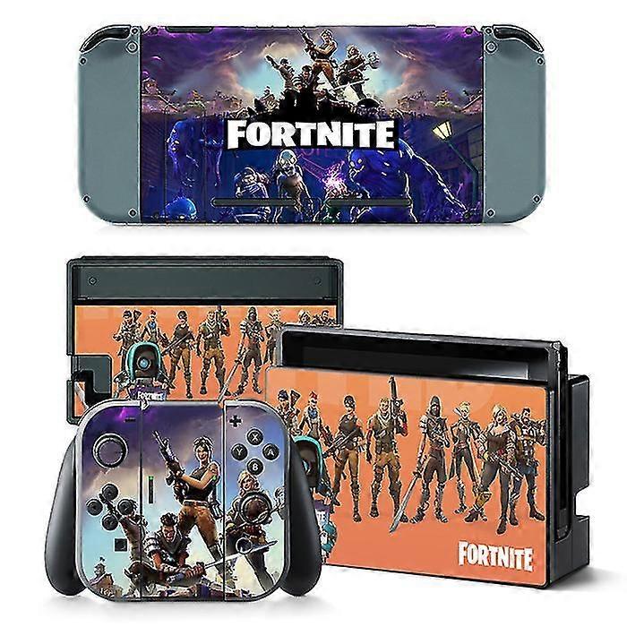 Nintendo Switch Full Panel Skin Sticker - Fortnite #5199