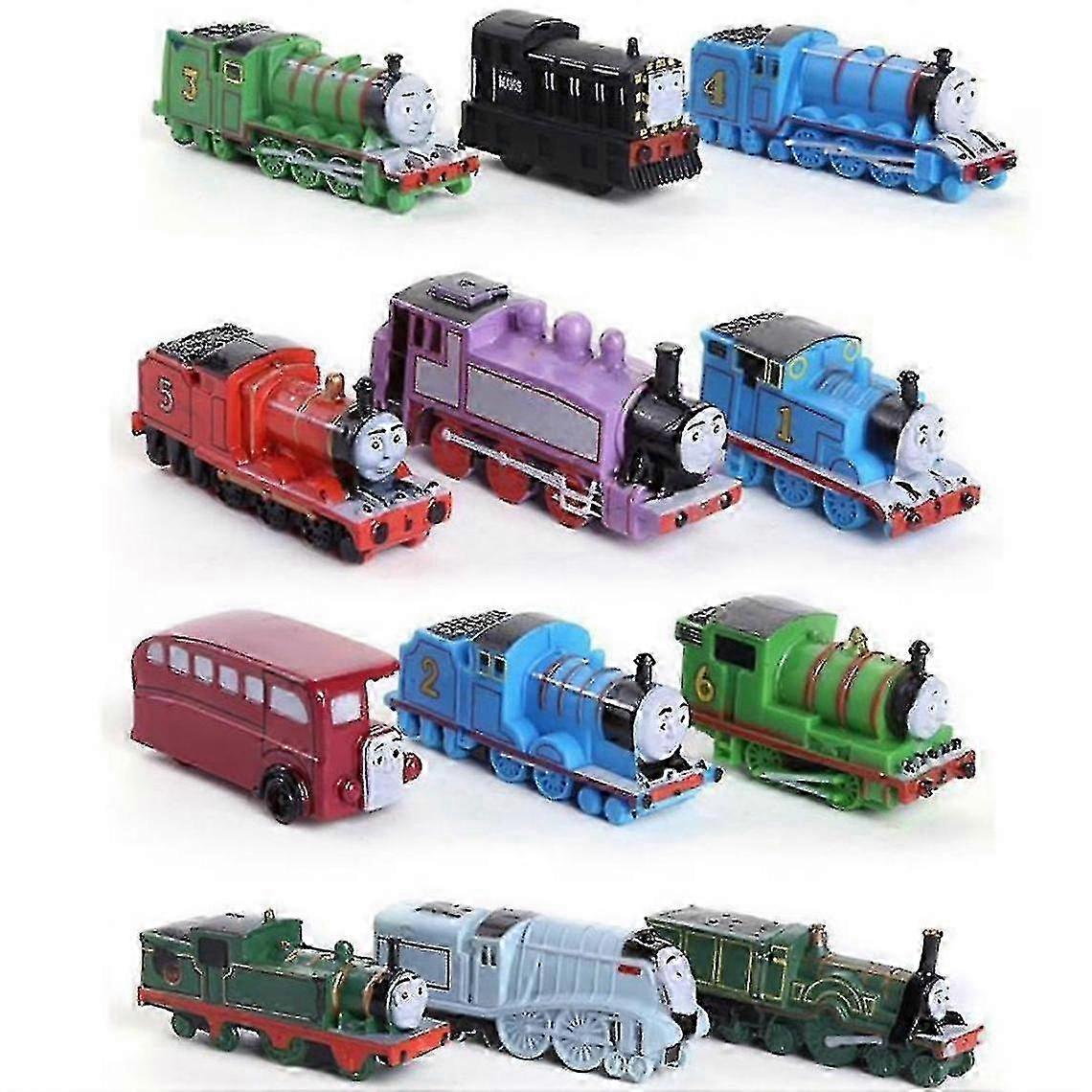 12pcs Mini Thomas Train Toy 2-5cm 2025