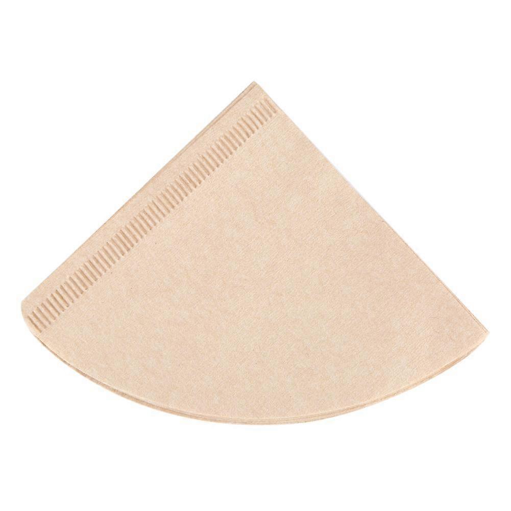 40Pcs Unbleached Natural Cone Shape Drip Coffee Cup Filter Papers #V02