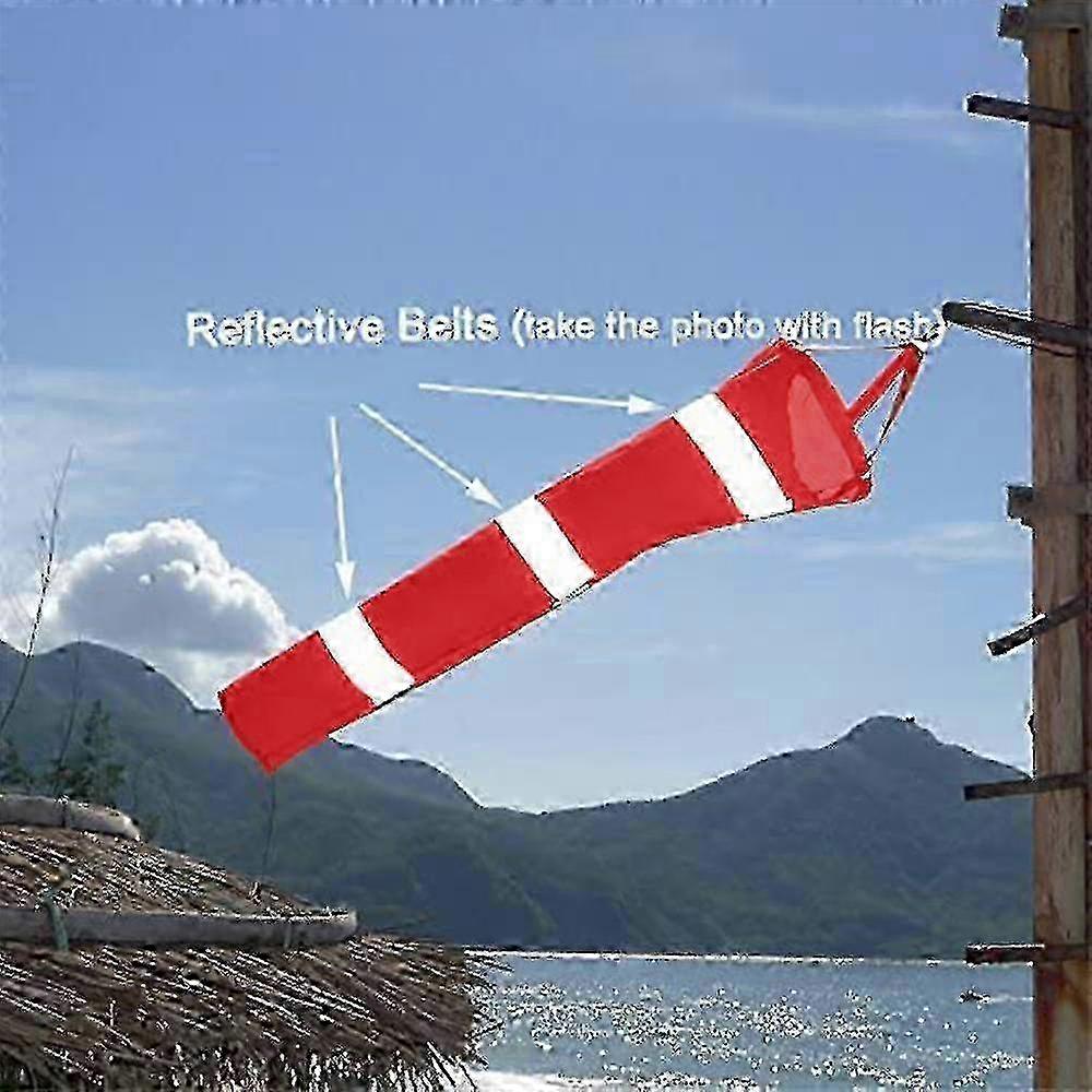 2 Pcs Weather Vane Outdoor Hanging Rip-stop Wind Sock Rotating Windsock External Anemometer Package - MXBC