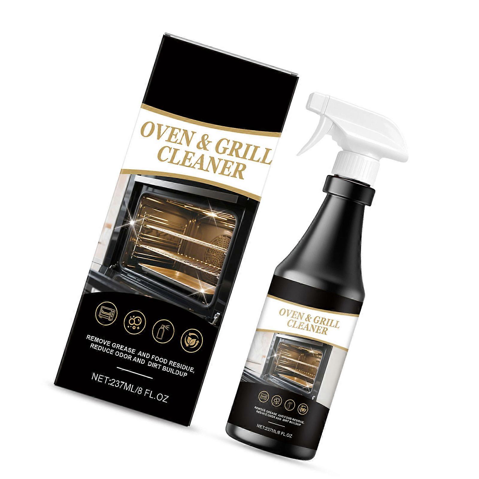 BBQ And Griddle Cleaning Solution For Thick Grease Removal 237ml Easy Grease Removal Solution Multicolor