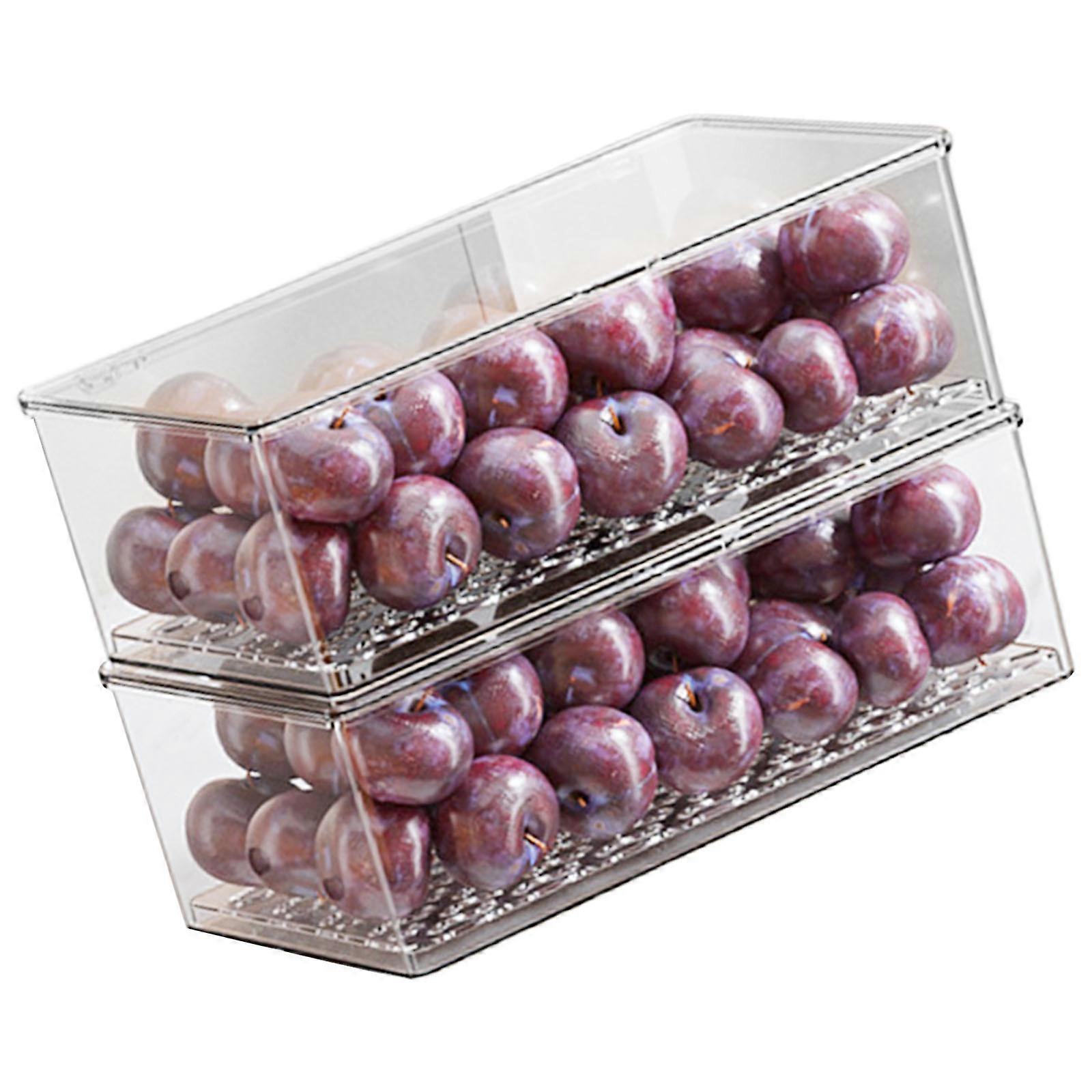 Multipurpose Kitchen Bathroom Organizers Drawers With Removable Inserts for Food Cosmetics Sock Organization Use Multicolor