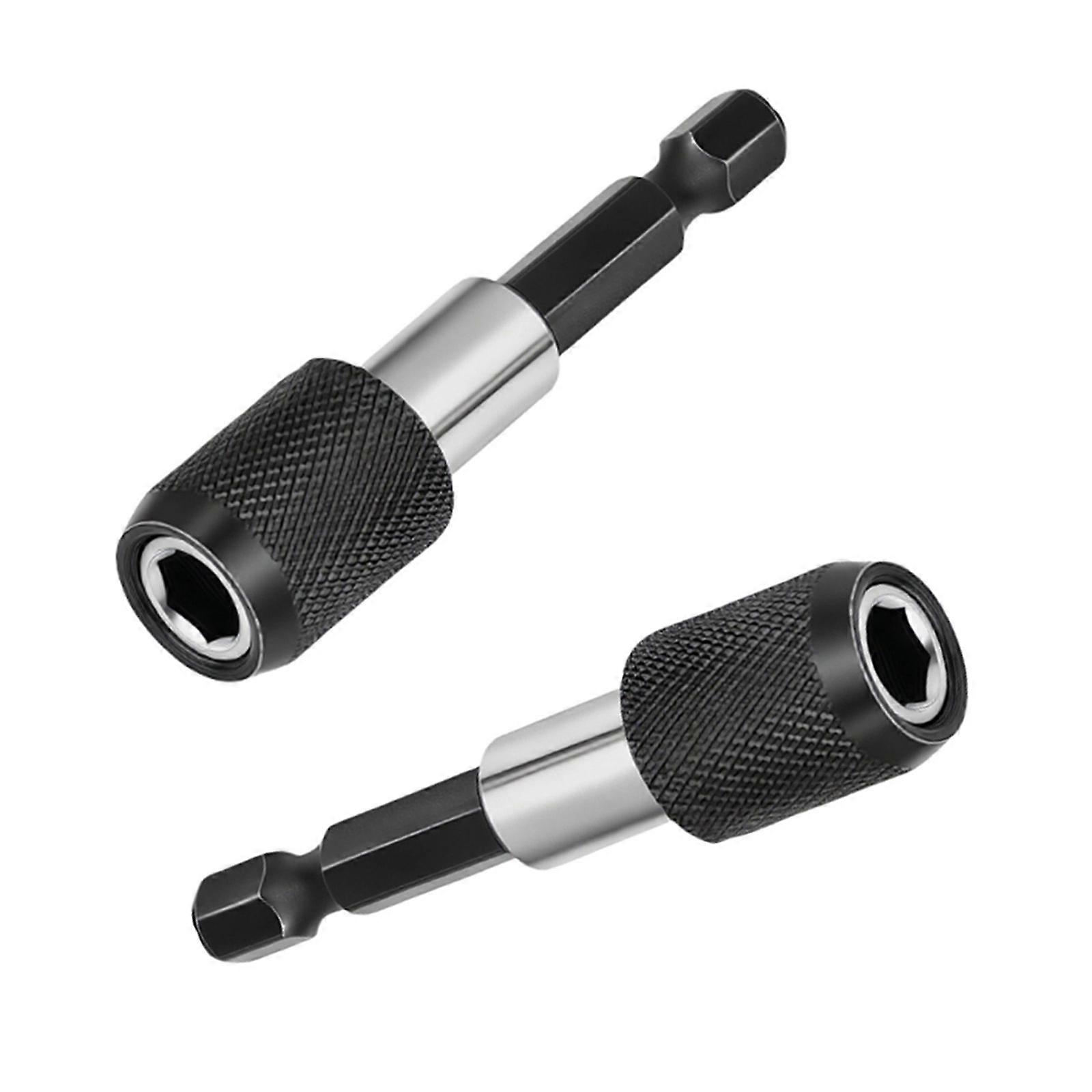 Carbon Steel 60mm Fast Change Magnetic Bit With Hexagonal Shank And Lightweight Aluminum Body For Heavy Duty Application Multicolor