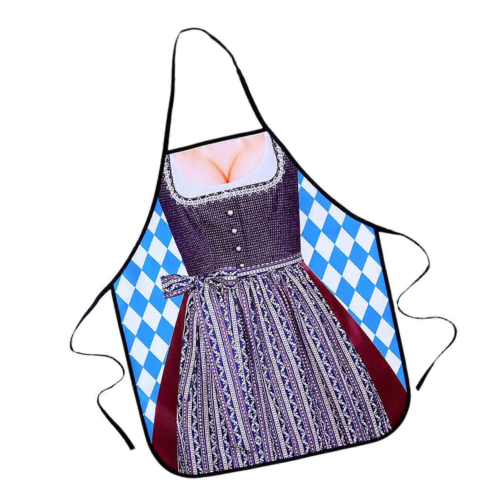 Protective Smock Apron With Waterproof Fabric Long Sleeve For Kitchen Work Baking And Craft Projects Multicolor