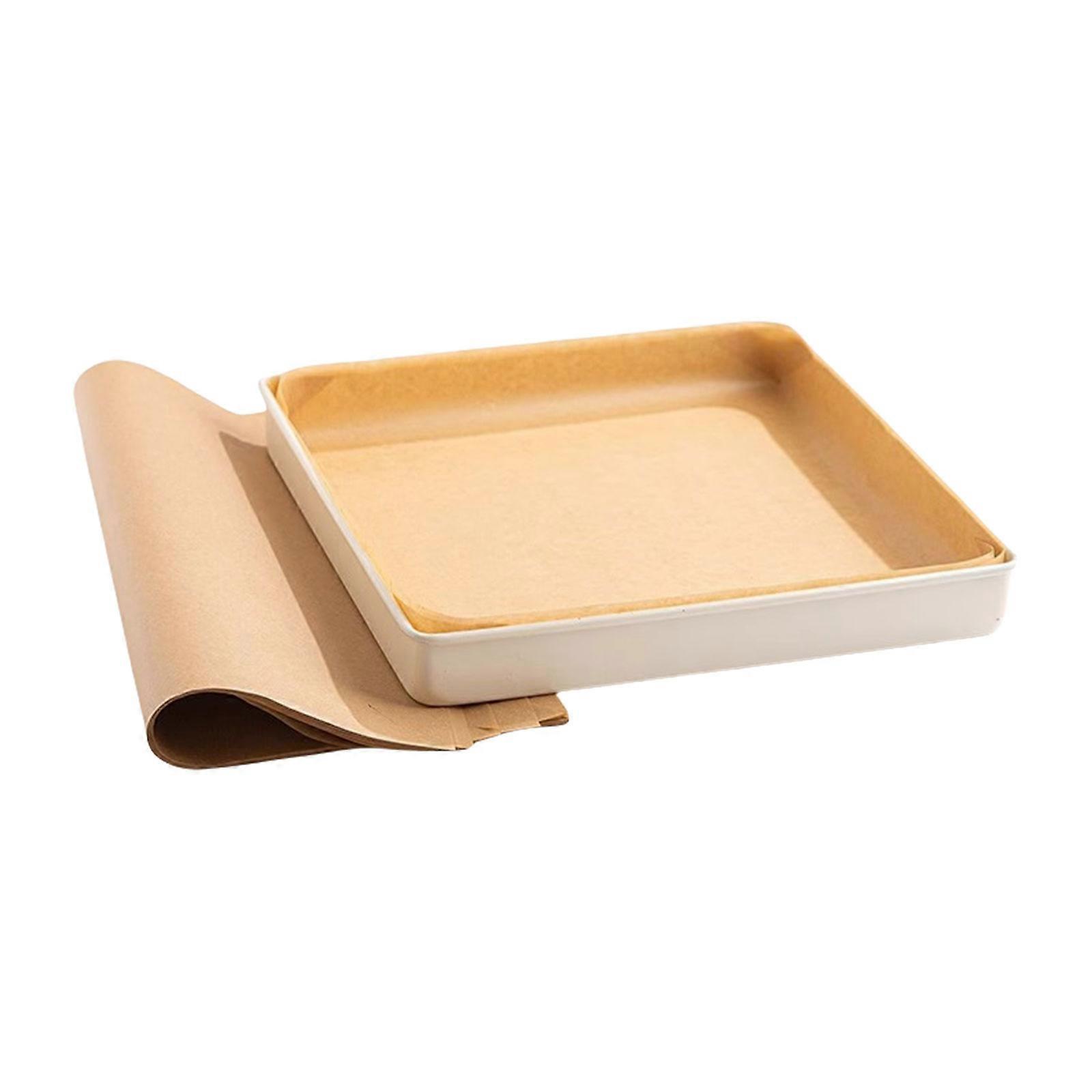 Pack Of 100 Pre Cut Parchment Paper Sheets 34x34cm Untreated Nonstick Crafted For Baking And Cooking Efficiency Multicolor