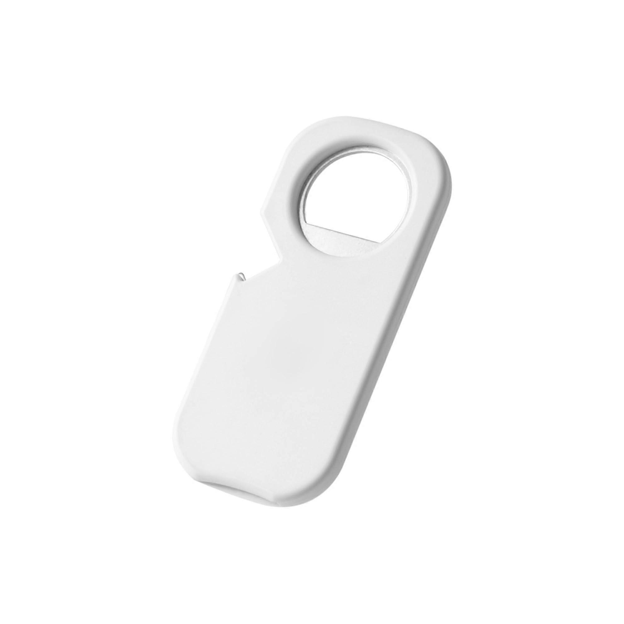 1 Pack Magnetic Beer Bottle Opener with Cap Catcher for Fridge and RV, Also Opens Soda and Cans