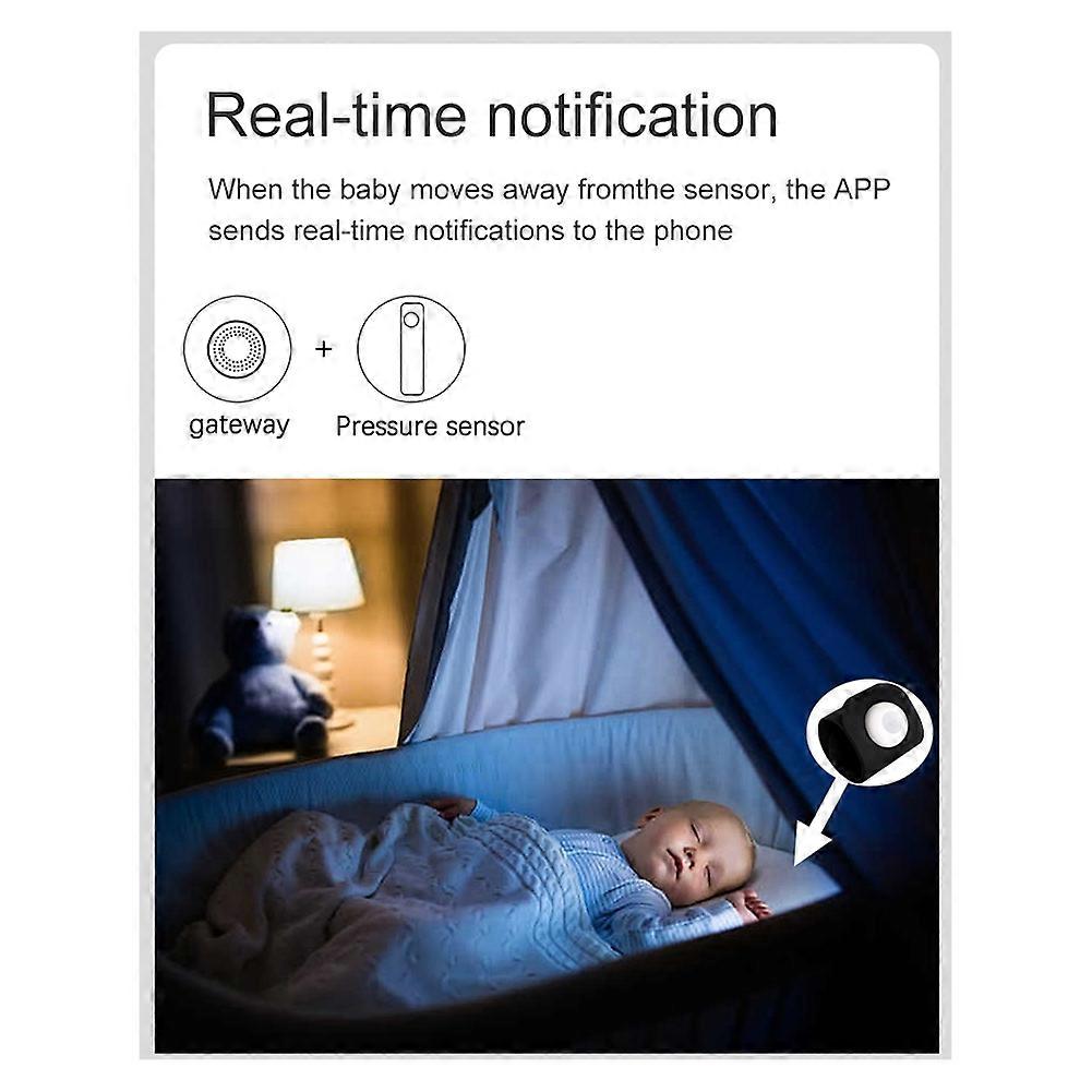 Tuya Intelligent Pressure Sensor for ZigBee Gravity Detection Automation Scene Linkage 800mm