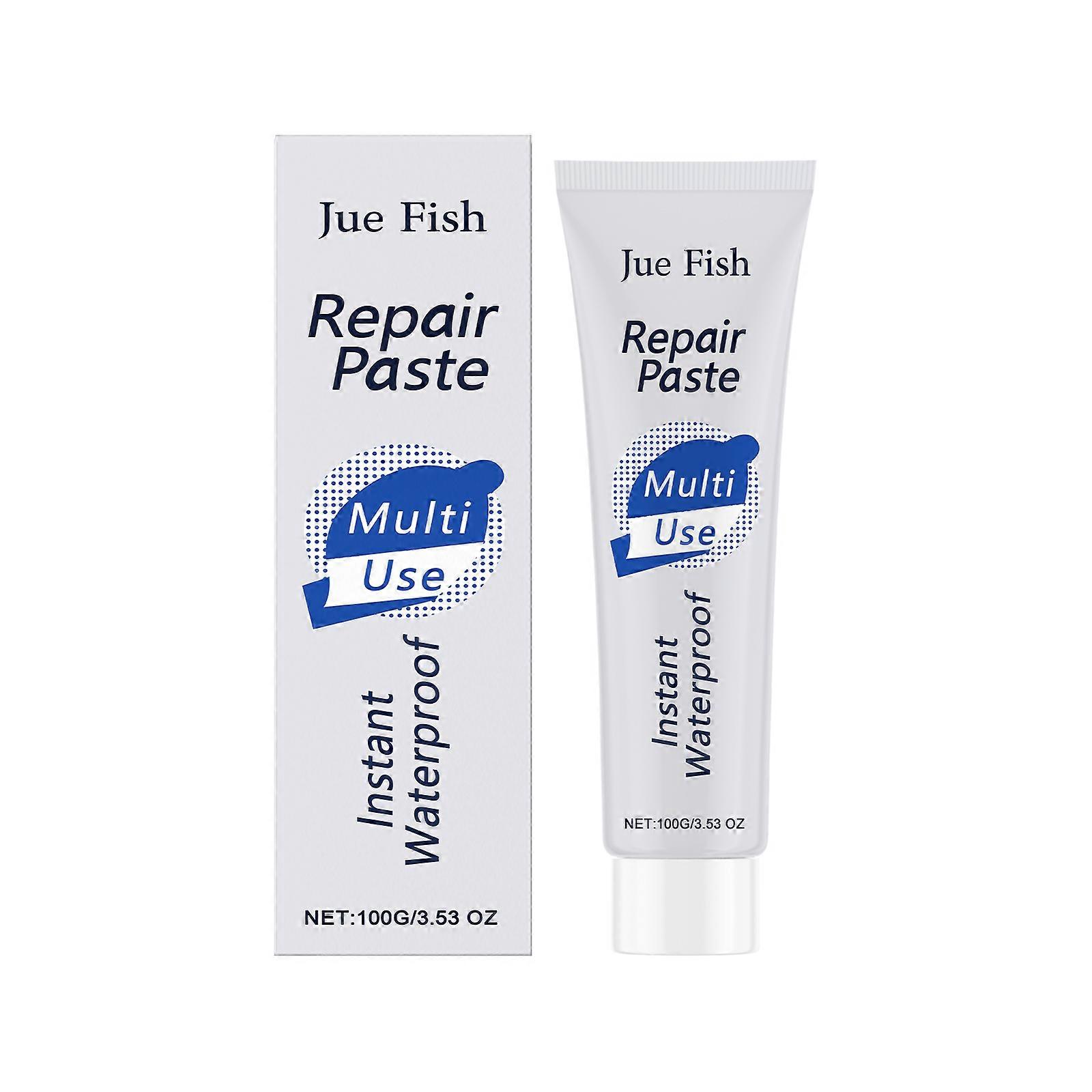 Jue Fish Glaskleber, wasserfester Reparaturkleber, Dichtstoff, Multifunktions-Glaskleber, transparenter Porzellan-Weißglaskleber