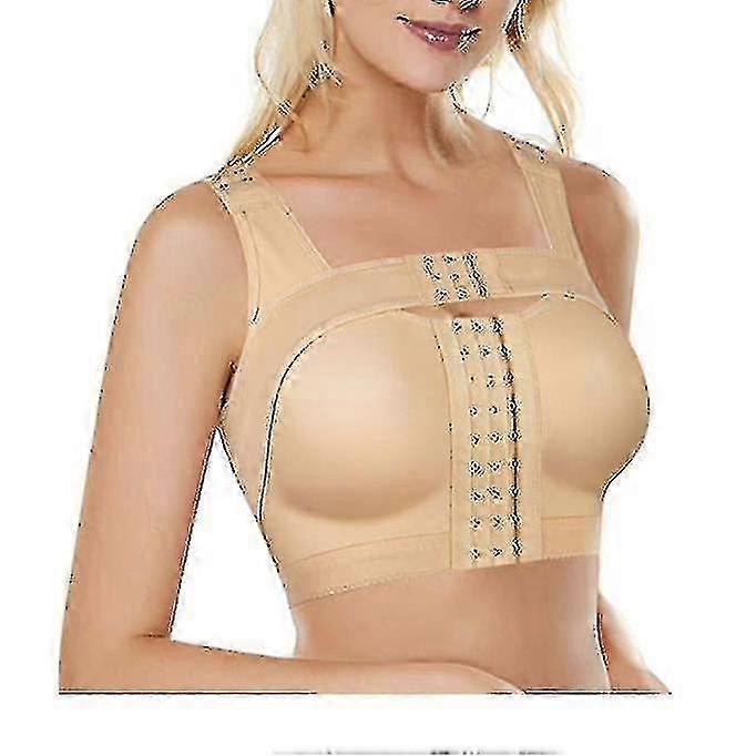 Post-Surgery Support Bra for Women with Posture Corrector & Front Closure Shapewear