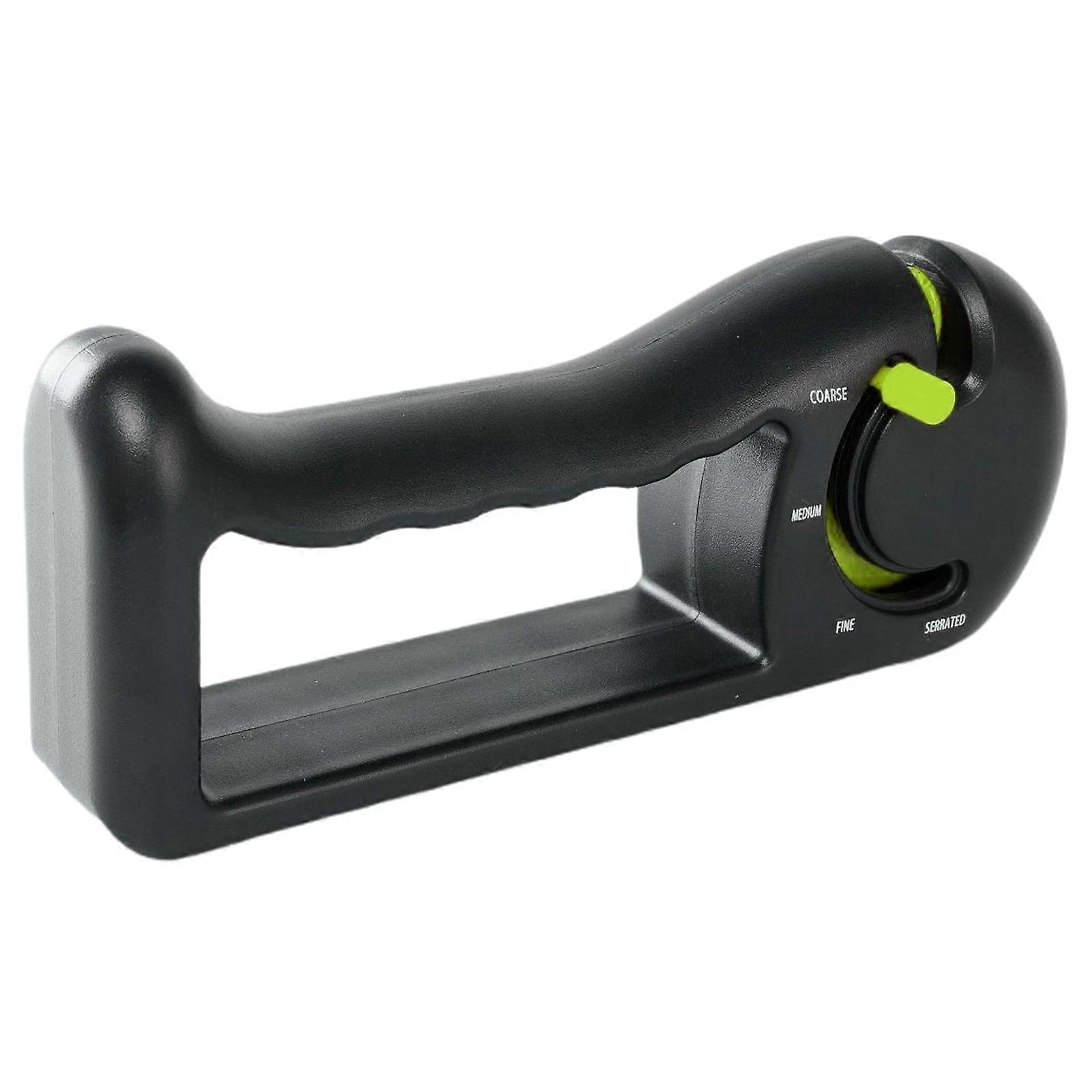 Hesroicy Blade Sharpener - 4 Adjustable Modes, Non-Slip Base, Ergonomic Handle, 4-in-1 Blade Sharpener - Home Supplies