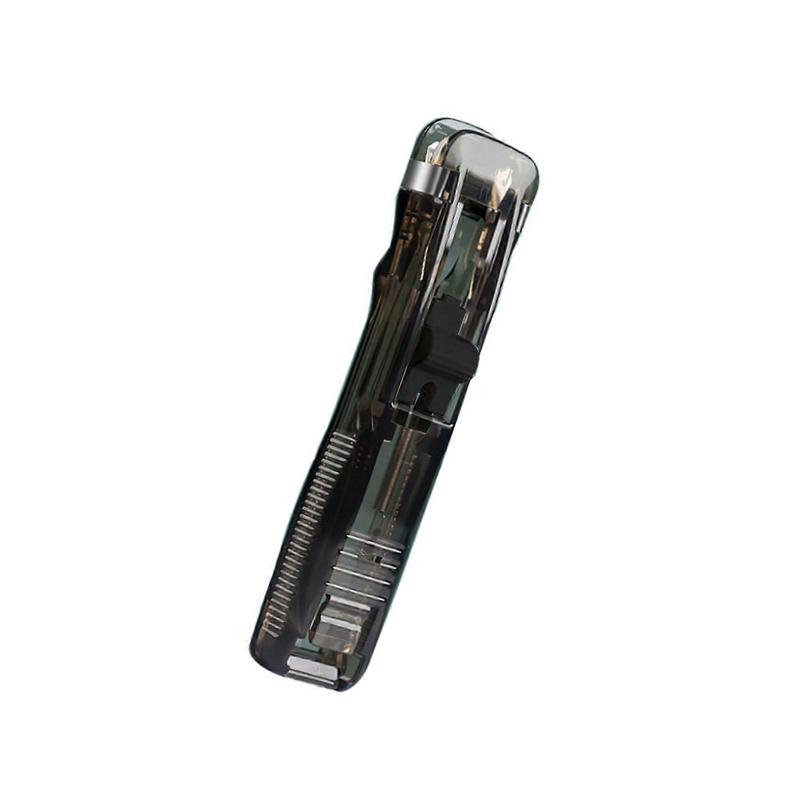 5PCS Multi-purpose Paper Clamp Dispenser Reusable Metal Paper Clamp Refillable Clamp Dispenser 40-50 Sheets Capacity Multicolor