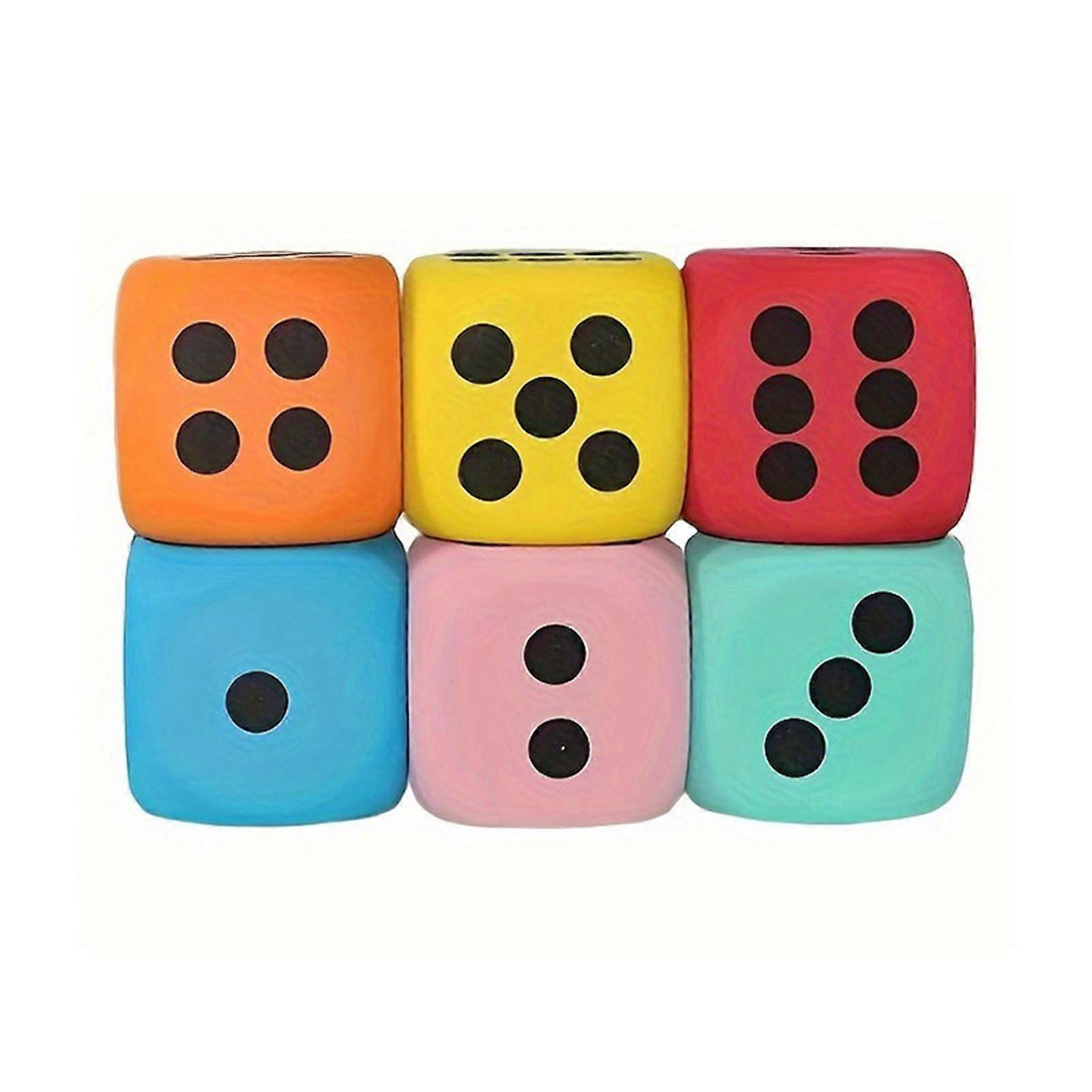 Durable EVA Foam Dice with Soft and Safe Material
