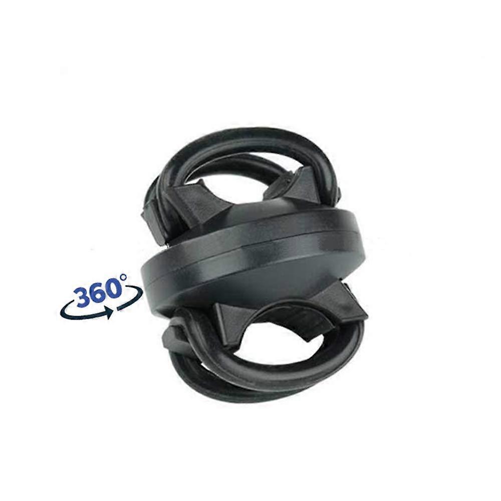 Bike Flashlight Mount 360° Adjustable Rotation Handlebar Holder for Bicycle LED Headlight