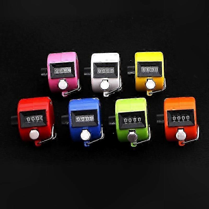 Handheld Click Counter for Quantity Tracking and Pedometer Functionality