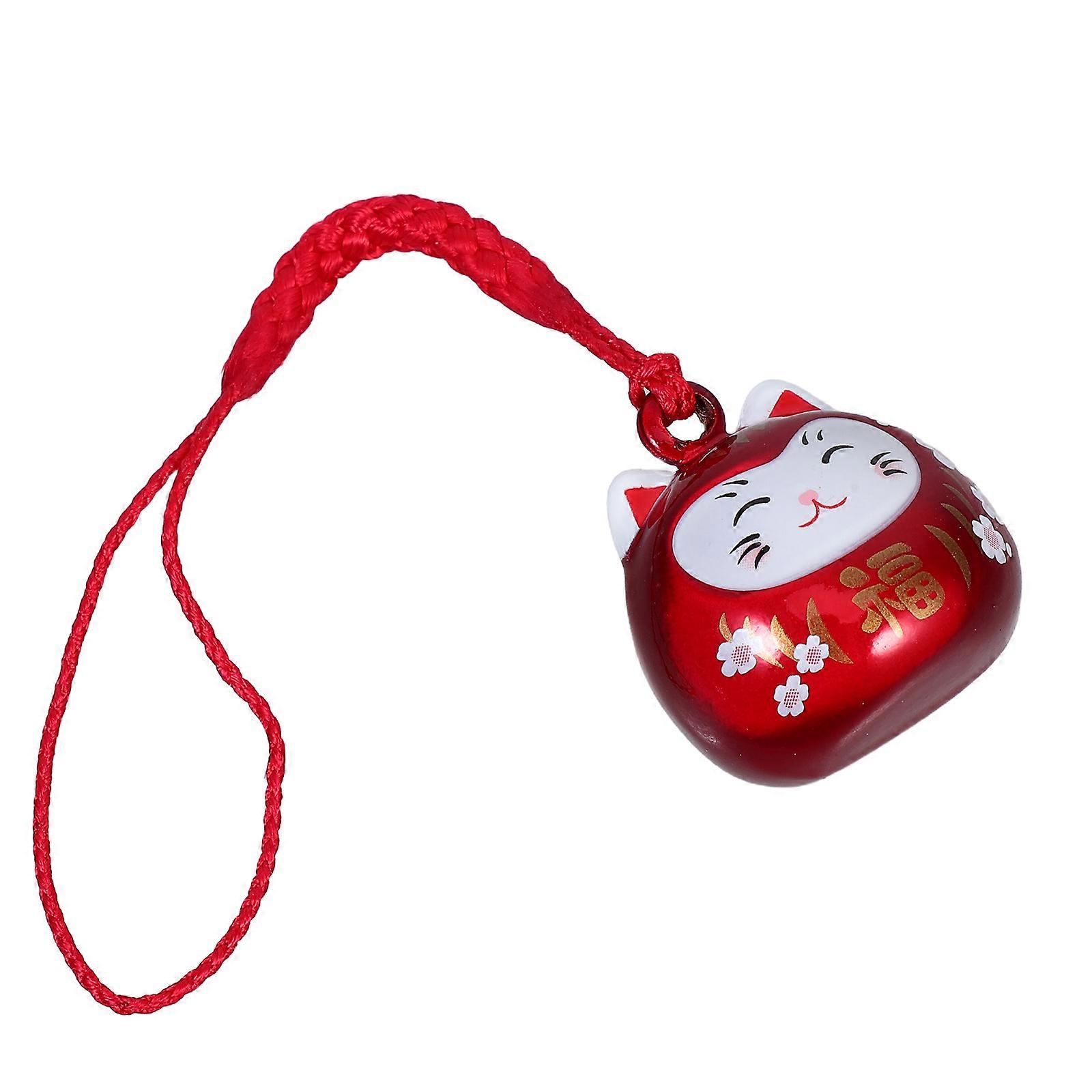 Japanese Luck Cat Key Chain with for Decoration