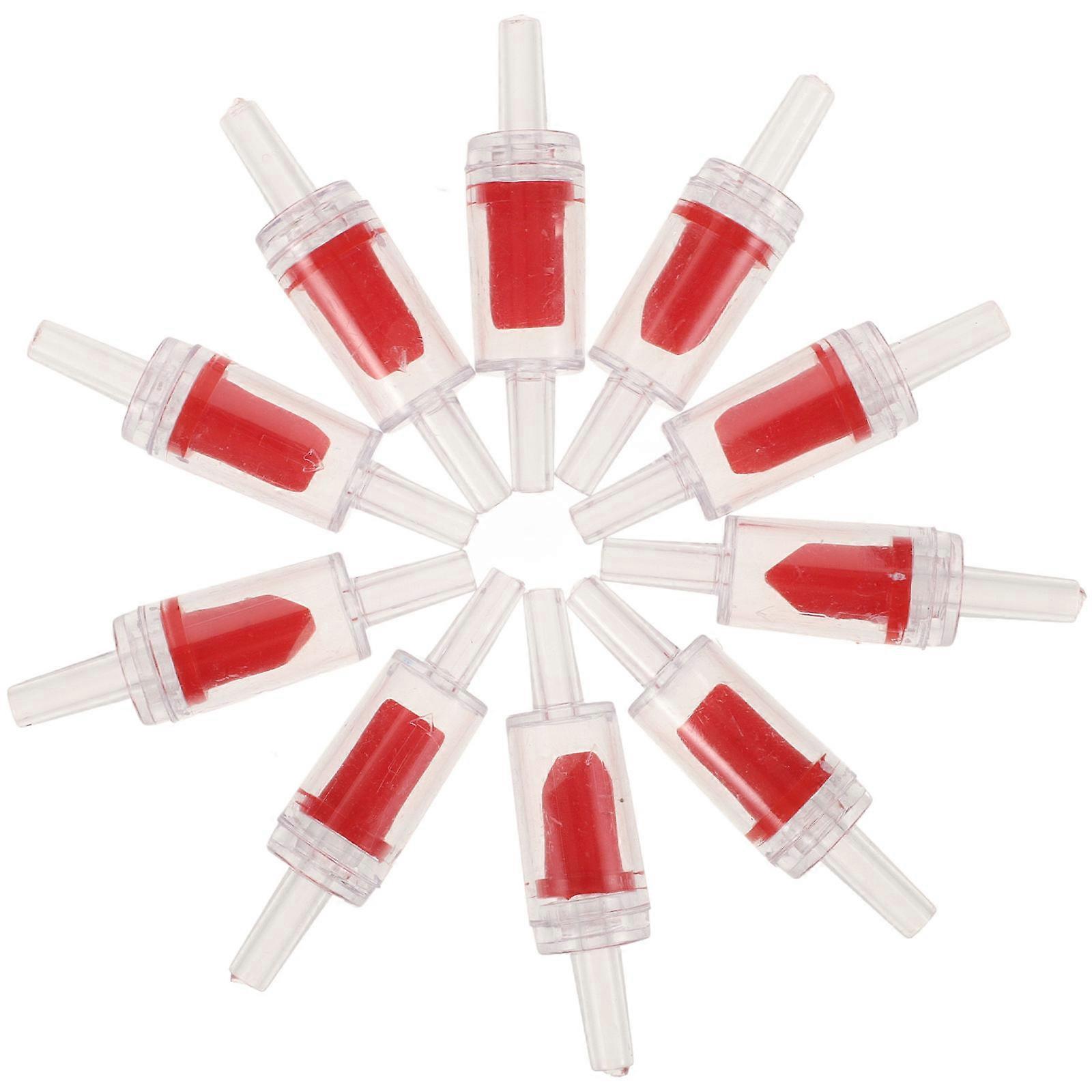 Aquarium Check Valve One Way Valve 10Pcs for Efficient Fish Tank Function