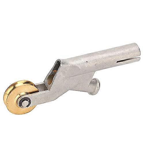 Heat Gun Nozzle Tip with Wheel for PVC Flooring Welding, Round Mouth, ‑Temp Resistant