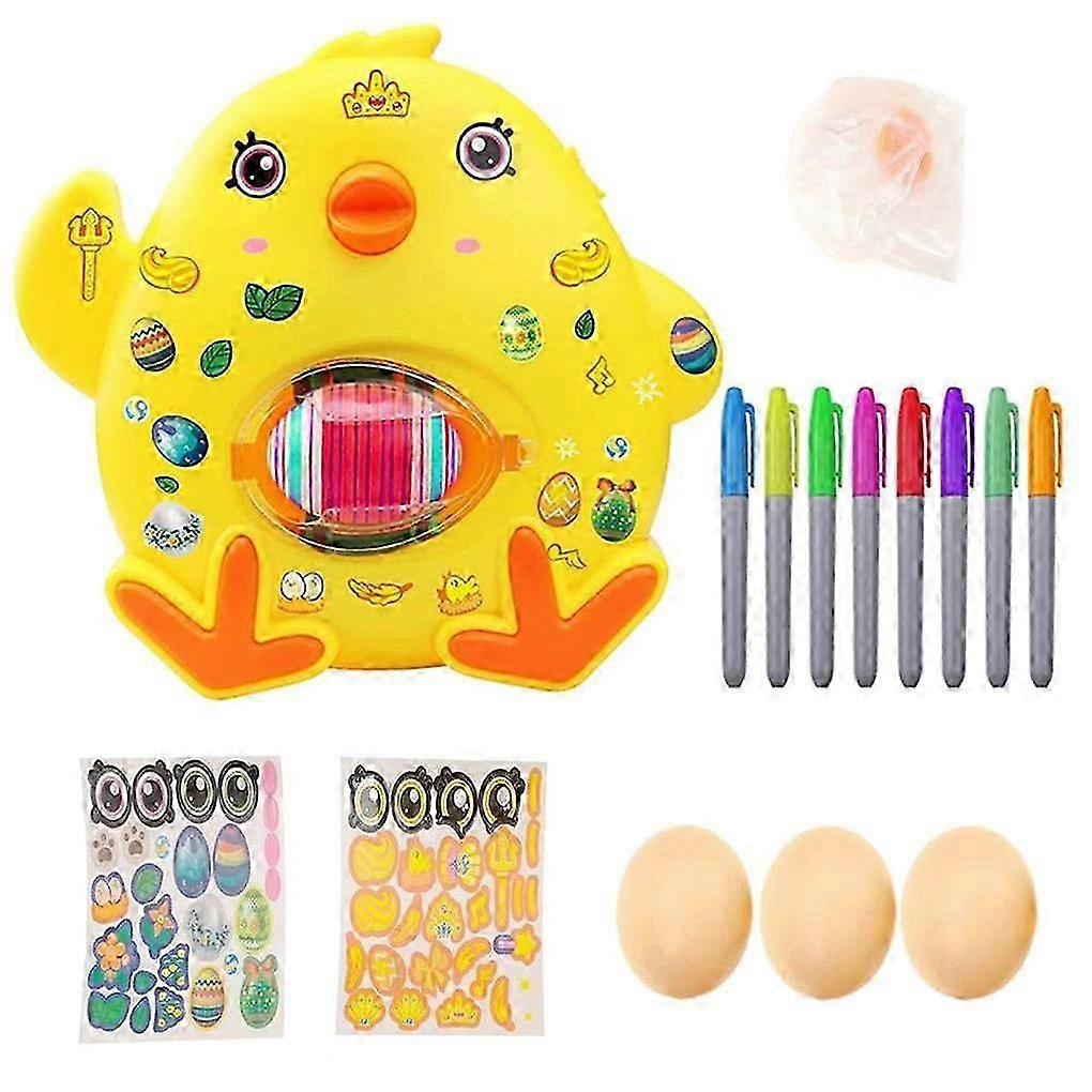 Easter Egg Decorating Colorful Electric Easter Egg Painting Machine Toy