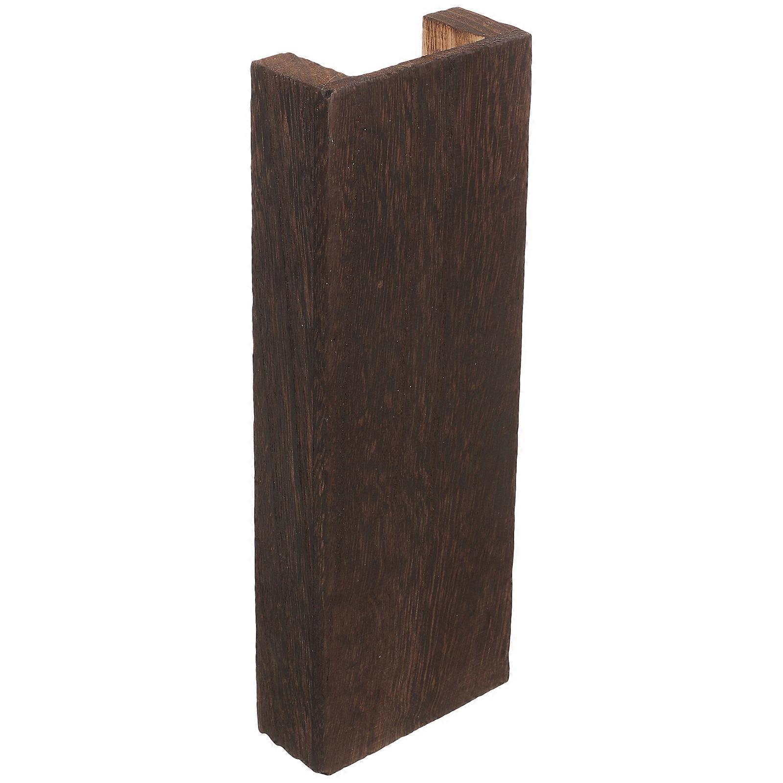 Wood Wall Planter Hanging Flowerpot for Home Decor Rustic Style