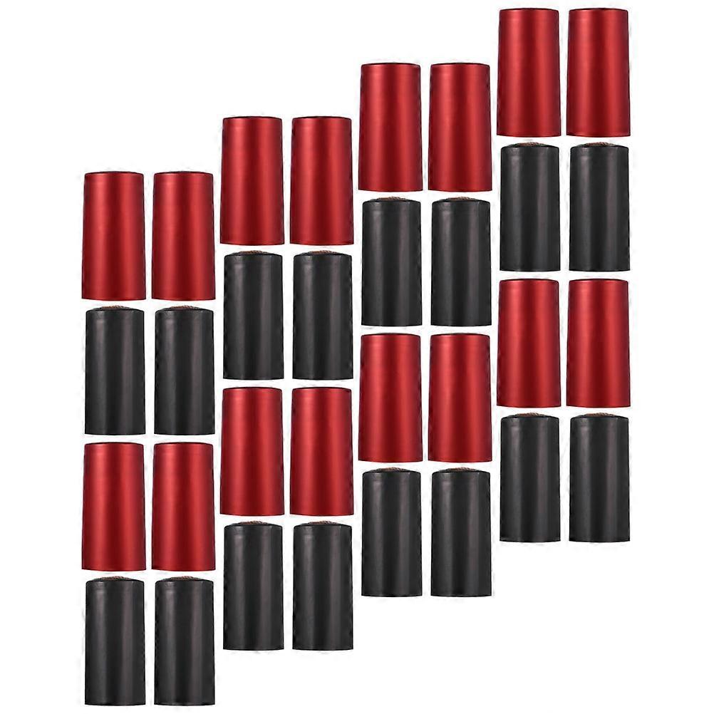 Assorted Color Heat Shrink Caps for Sealing PVC 100Pcs Set