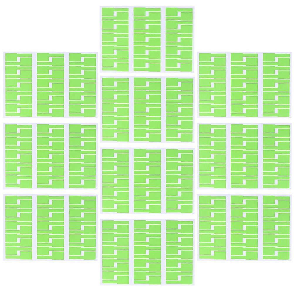 Waterproof A4 Sticker Creative Identification Tags General Users Office Use 10Pcs