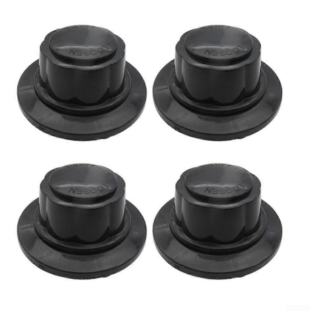Electric Fan Blade Nut 4Pack Reverse Thread 8mm 50x22mm Universal Replacement for Table Wall Floor Fans
