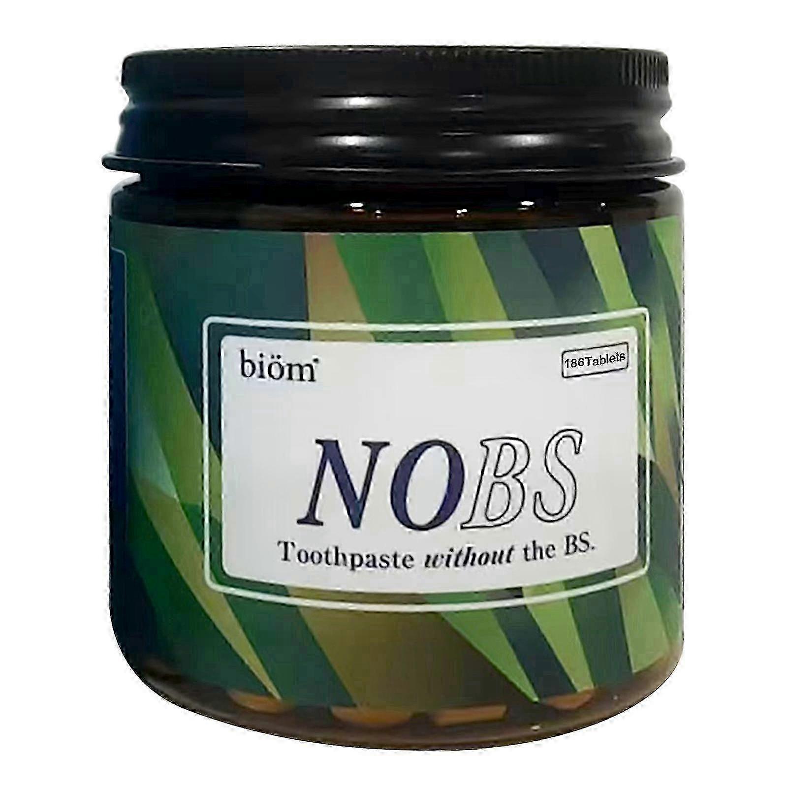 25-26 Chewable Toothpaste Tablets 62/186 Count Fluoride Free Natural Oral Care Solid Toothpaste Tabs Innovative Tooth Cleaning Solution