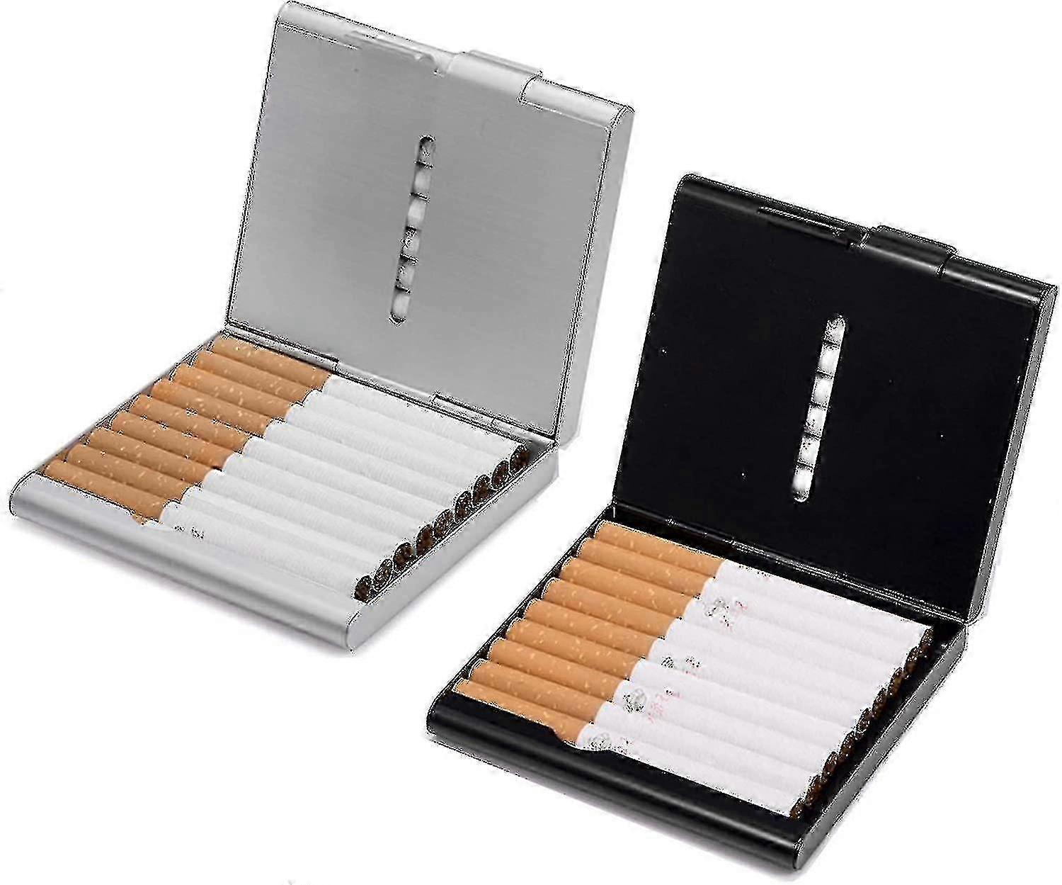 2pcs Plastic Cigarette Case/cigarette Holder For 20 Cigarettes Holder Cigarette 26-27s