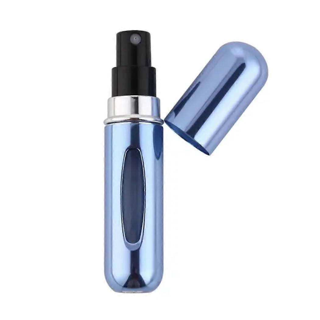 Mini Travel Perfume Atomizer 5ml Refillable Spray Bottle for Fragrance, 2 Pcs Blue