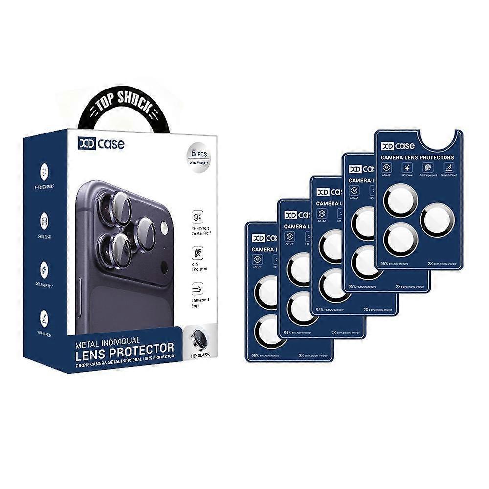 XDcase 5pcs AF + AR Hawkeye Camera Lens Protector with Alignment Tool