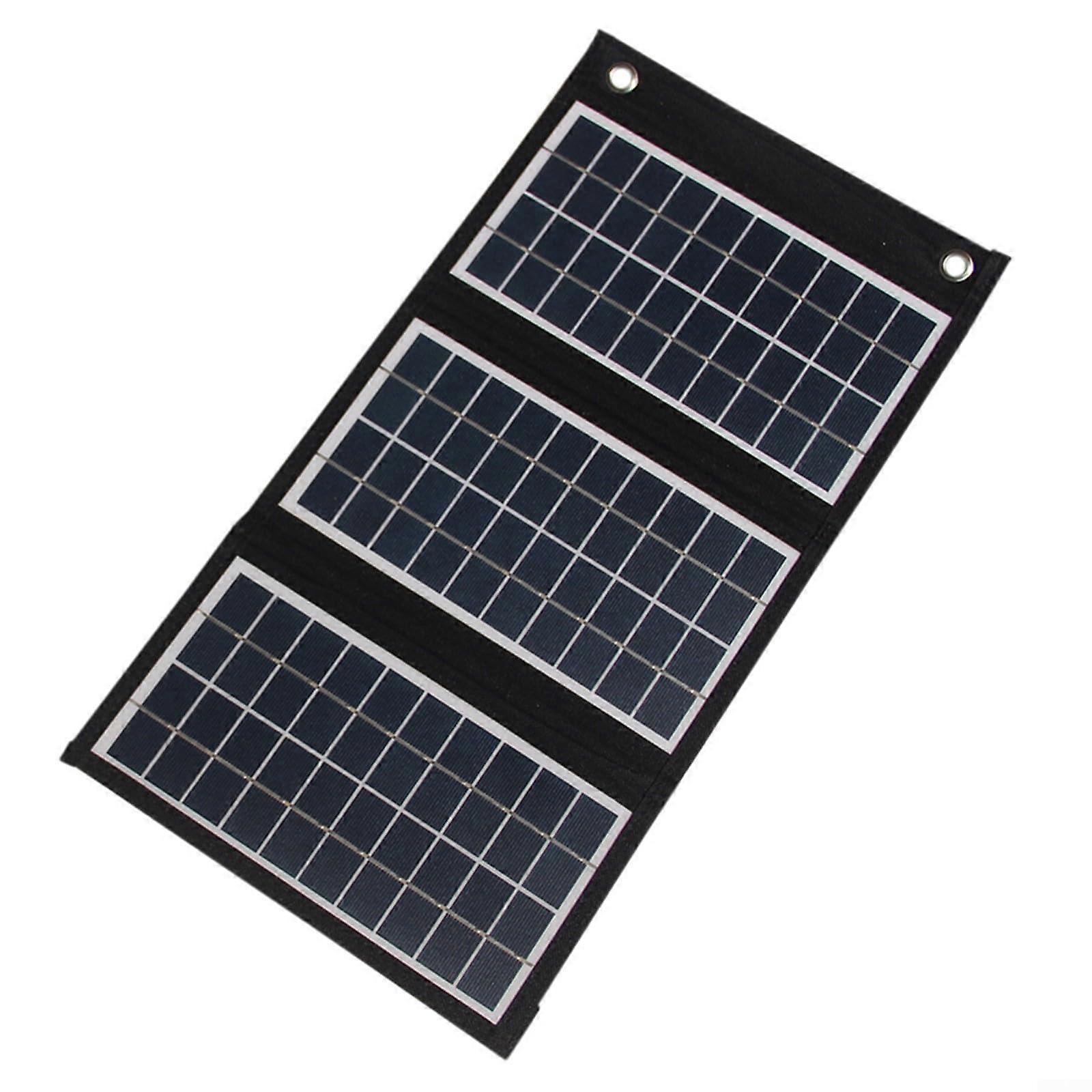 Portable Solar Panel 20W 15W 10W Foldable Waterproof Dual USB Fast Charging for Camping