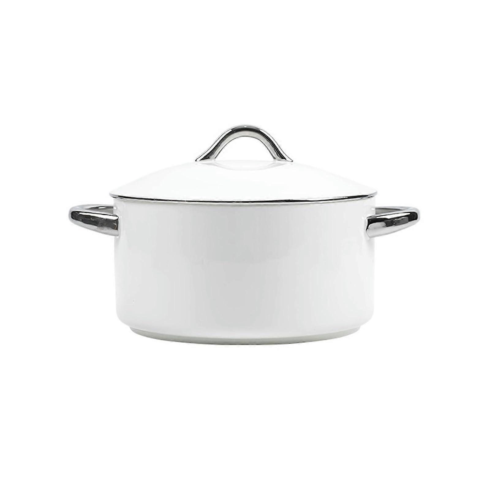 Ceramic Soup Pot Microwave Dishwasher Safe Underglaze Round Serving Bowl Scratch Resistant