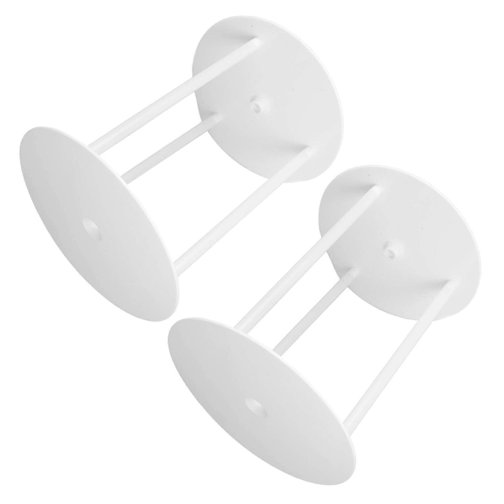 2 Sets Acrylic Round Cake Stand MultiTier Elegant Cupcake Display for Weddings and Parties