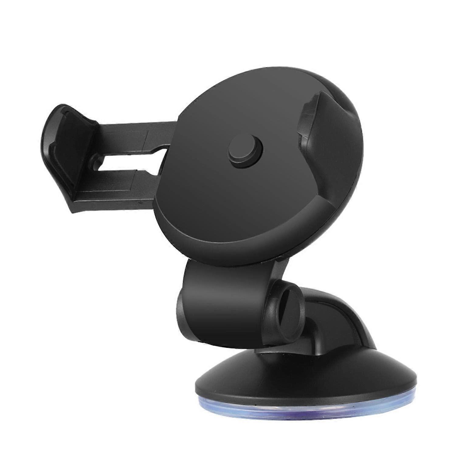 Car Phone Holder with OneHand Quick Release, Stable DoubleClip Grip for Windshield and Dashboard