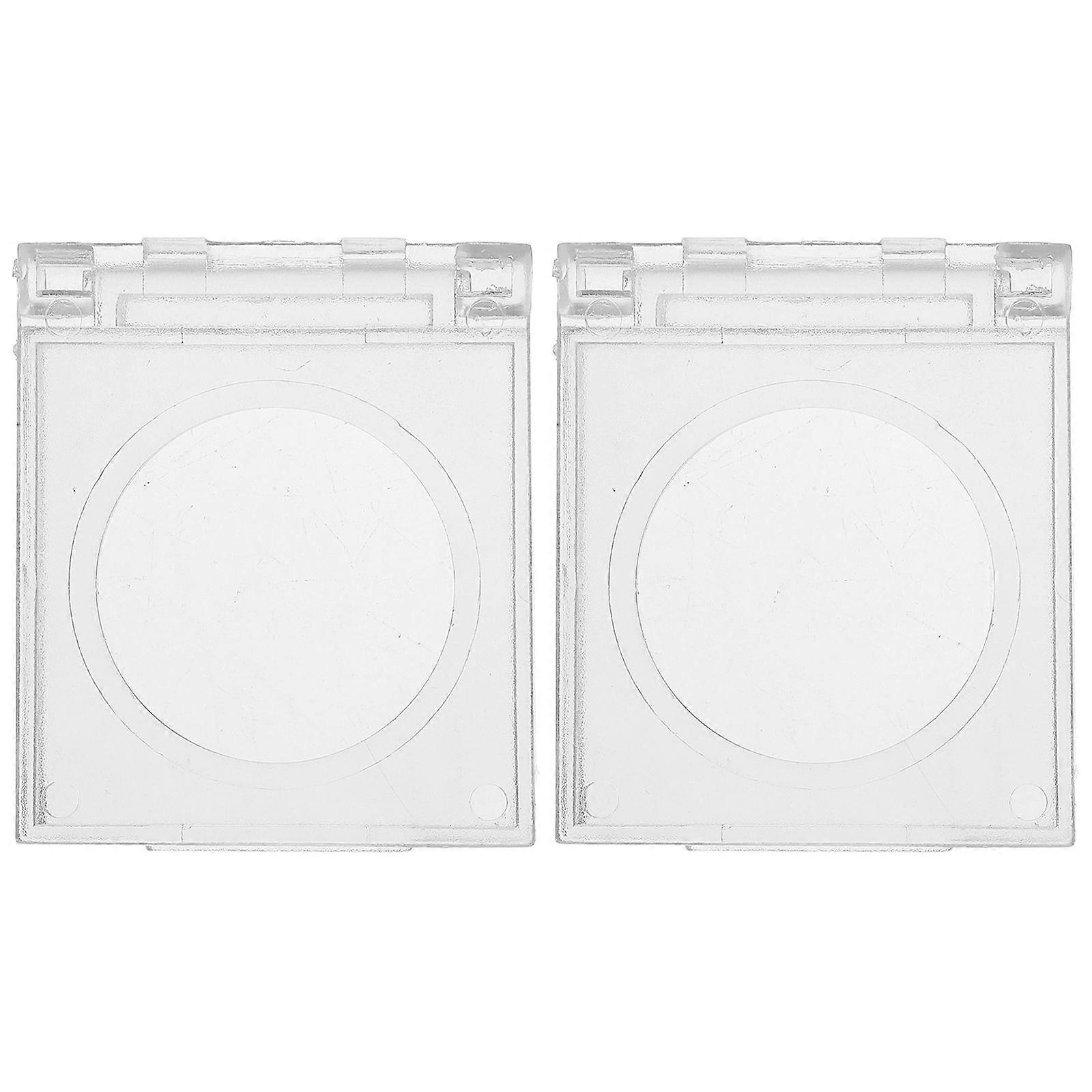 2pcs  Light Pad Touch Button Cover Diamond Drawing Lights Pad Switch Protector