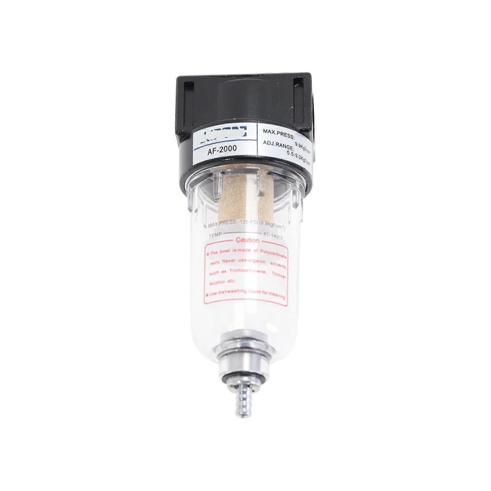 AF2000 Pneumatic Air Filter Regulator for Compressor OilWater Separation and Pressure Stabilizing