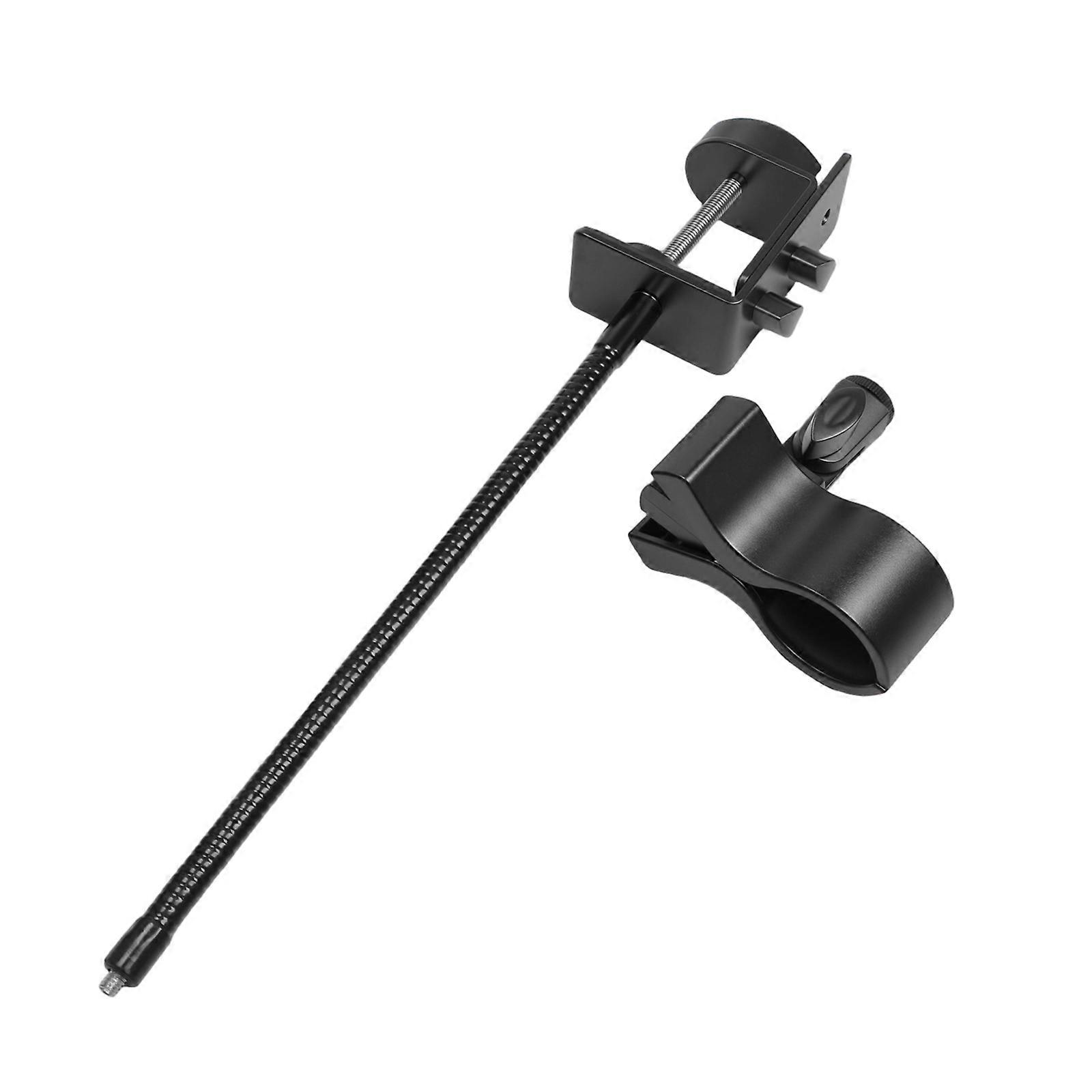Gooseneck Microphone Arm Stand Microphone Holder for Handheld Microphone Broadcasting Studio Use Indoor Streaming Multicolor