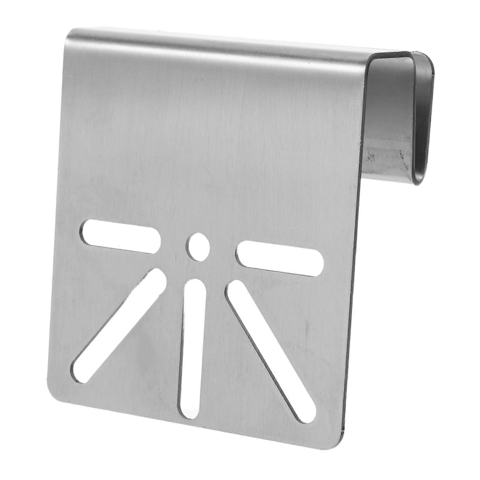 Solar Security Camera Mount Stainless Steel Gutter Bracket Outdoor Adjustable Weather Resistant