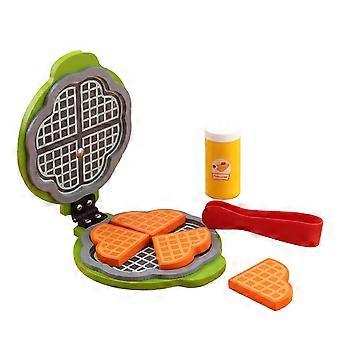 Green Pancake Maker Wooden Kitchen Playset Toys